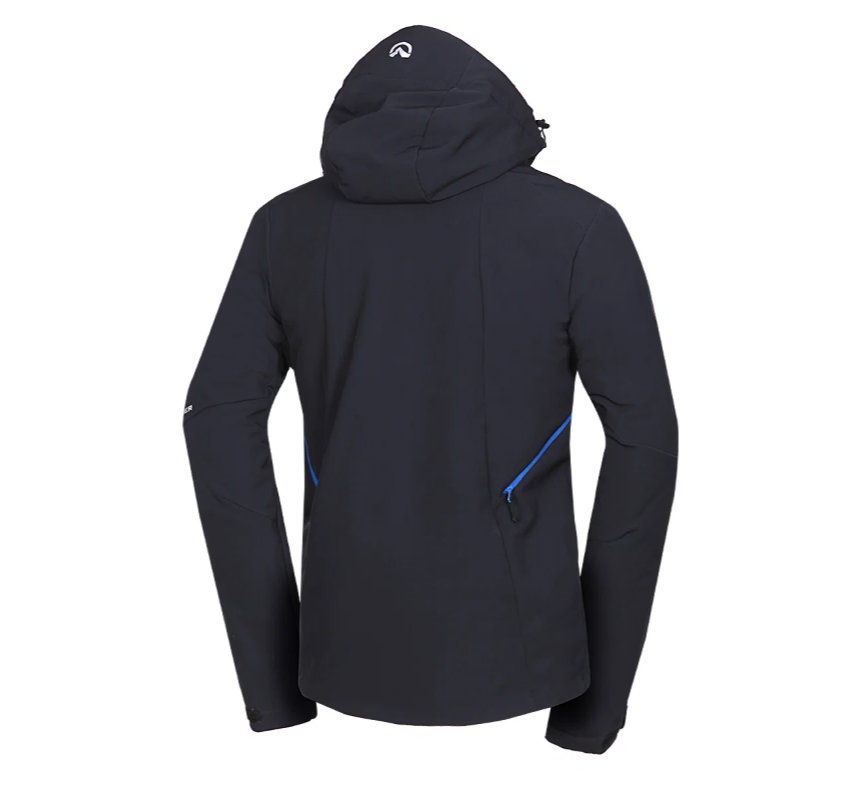 Giacca da sci softshell da uomo Northfinder ALPHONSE nera